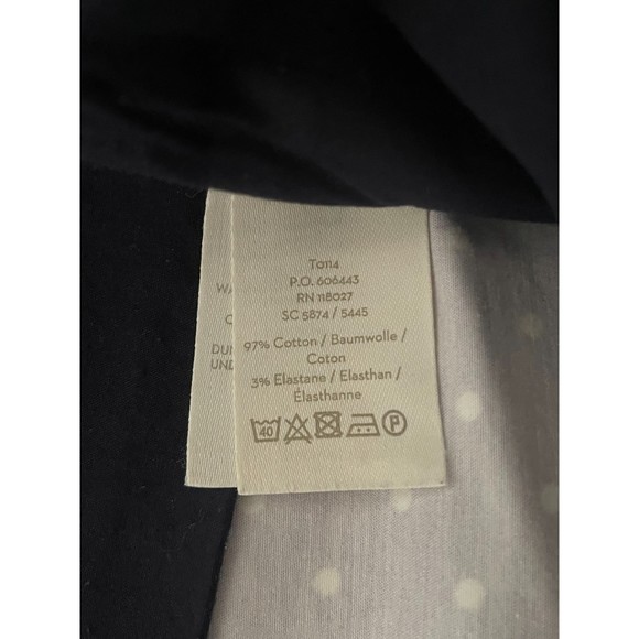 Boden Richmond Navy Blue polka dots Pants - Picture 9 of 16